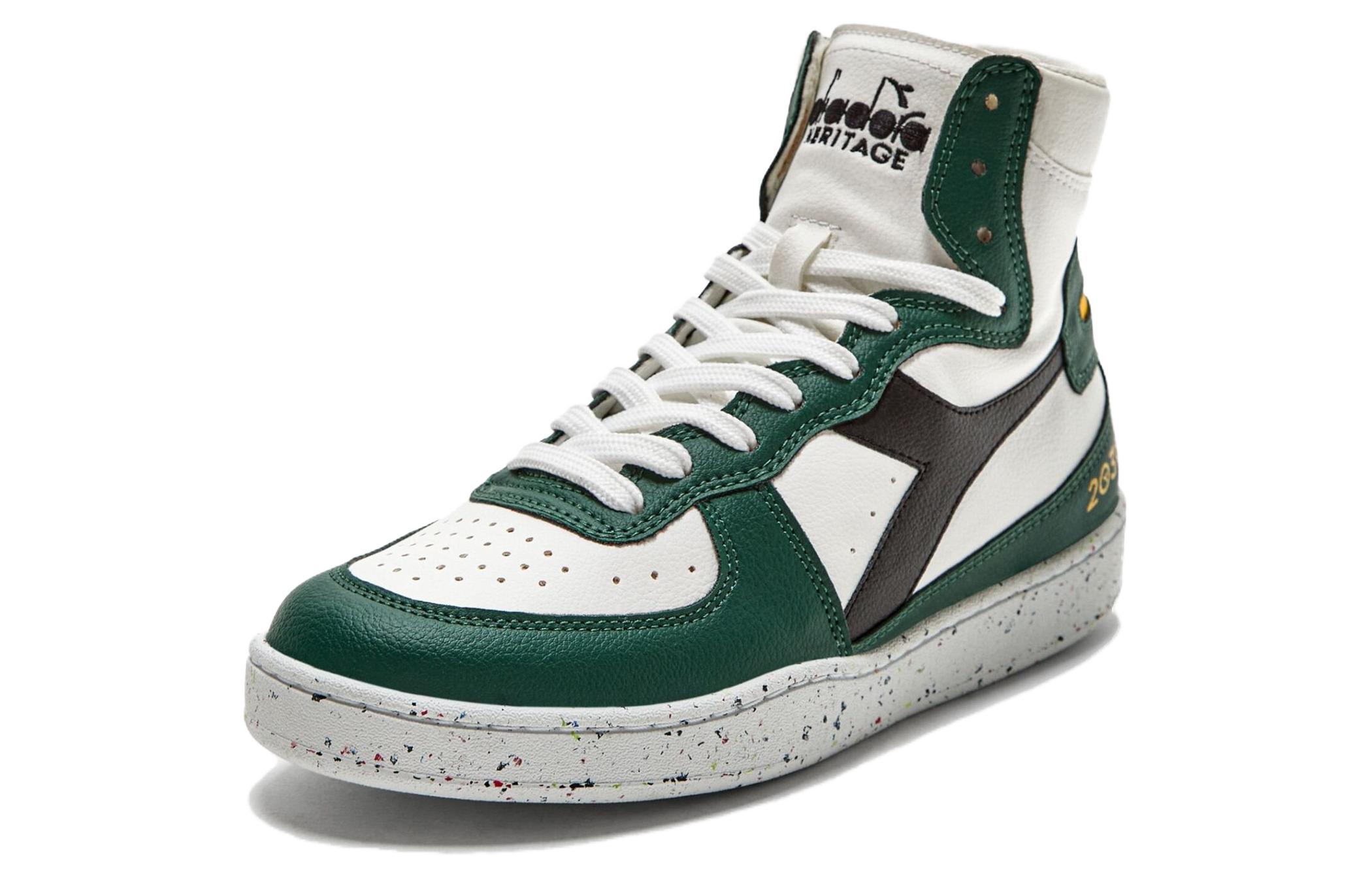 Diadora Mi Basket '2030 - White Green' 圖 4