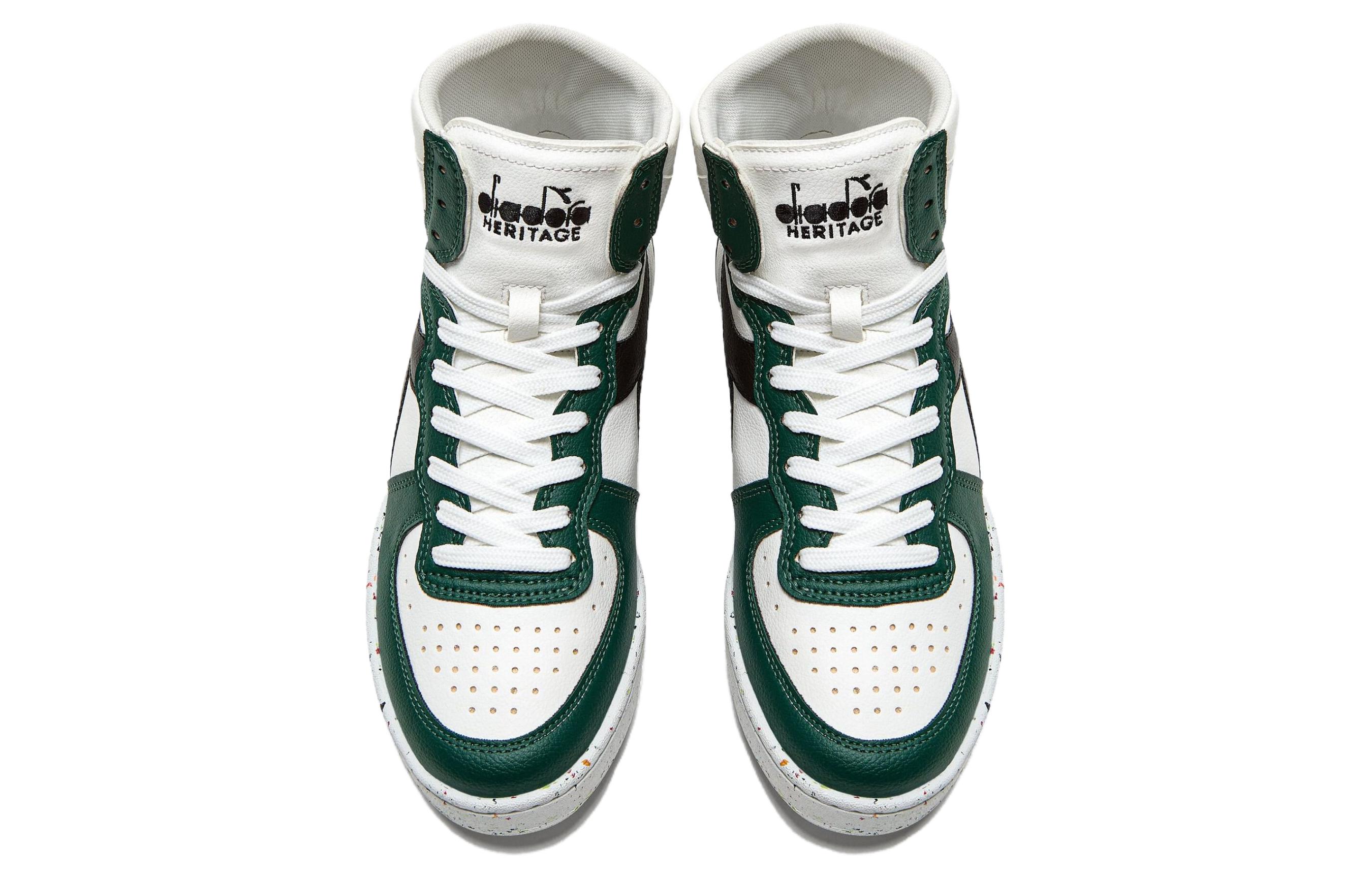 Diadora Mi Basket '2030 - White Green' 圖 5