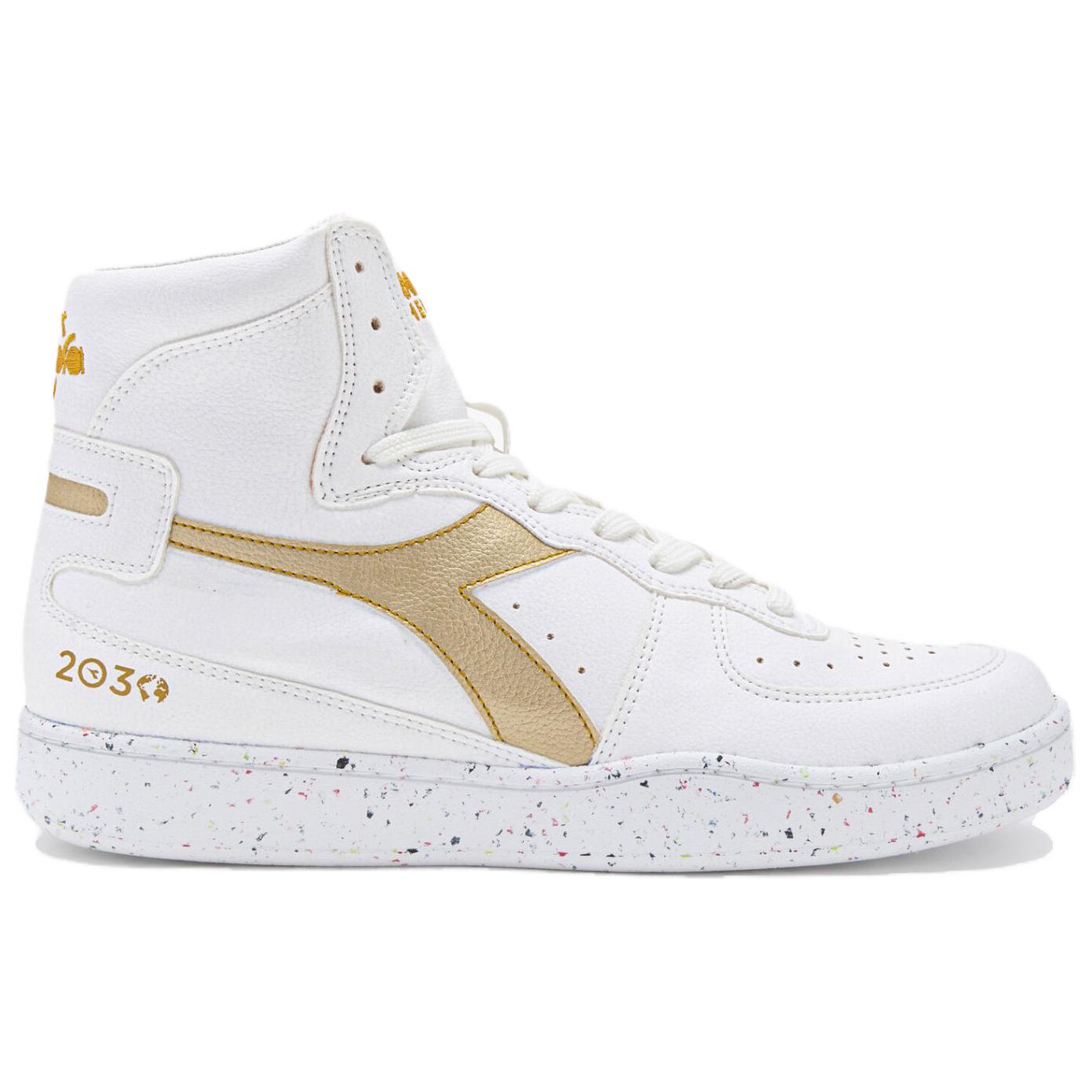 Diadora Mi Basket '2030 - White Rich Gold' 圖 2