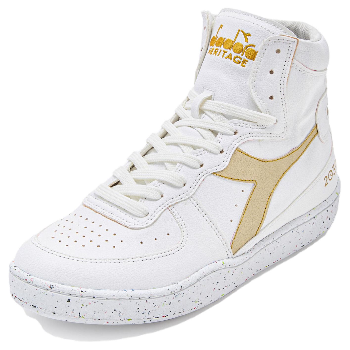 Diadora Mi Basket '2030 - White Rich Gold' 圖 3