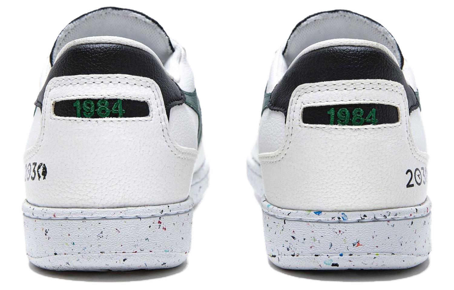 Diadora Mi Basket Low '2030 - White Green' 圖 6