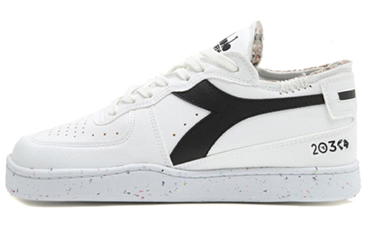 Diadora Mi Basket Row Cut 2030 'White Black' 201-178543-C0351