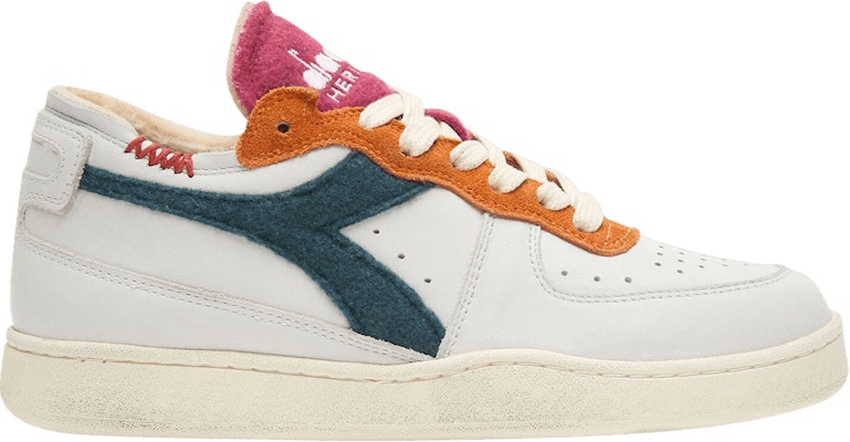 Diadora Mi Basket Row Cut 'White Eden' 201-178541-C7213 Buy Diadora Mi Basket Row Cut 'White Eden' 201-178541-C7213