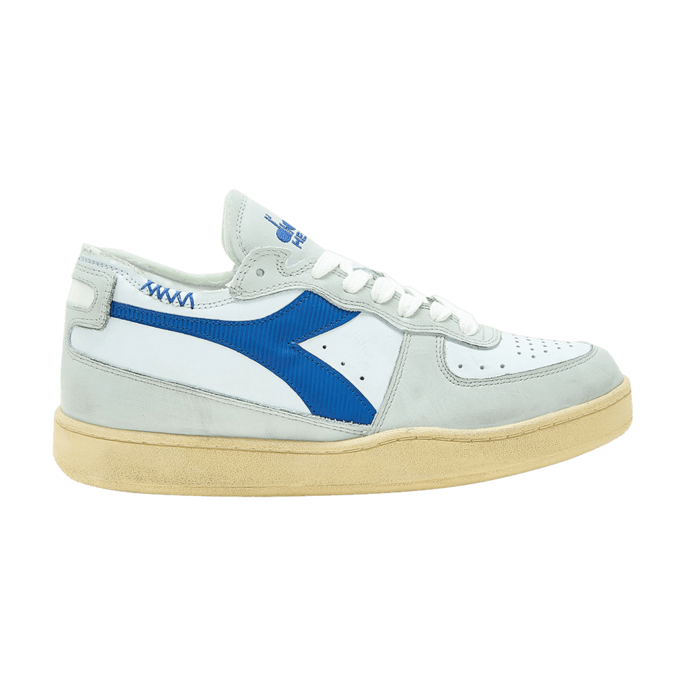 Diadora Mi Basket Row Cut 'White Nautical Blue' 201-176282-C0681