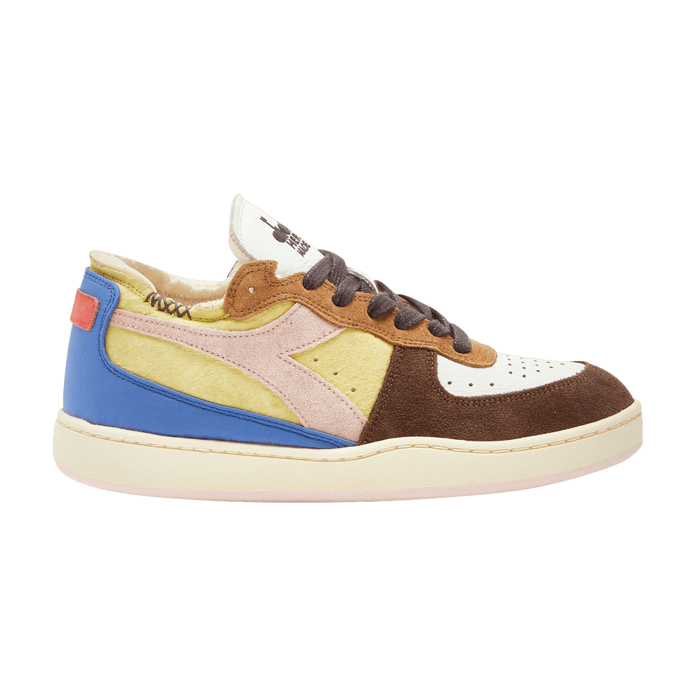 Diadora Mi Basket Row Cut Choco Breakfast 'Yellow' 201-178280-35014