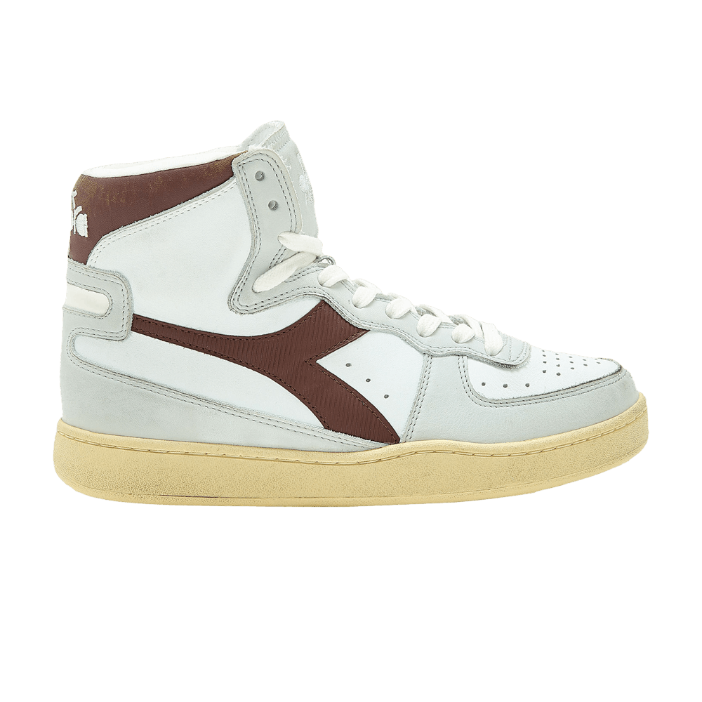 Diadora Mi Basket Used 'White Decadent Chocolate' 201-158569-D0082
