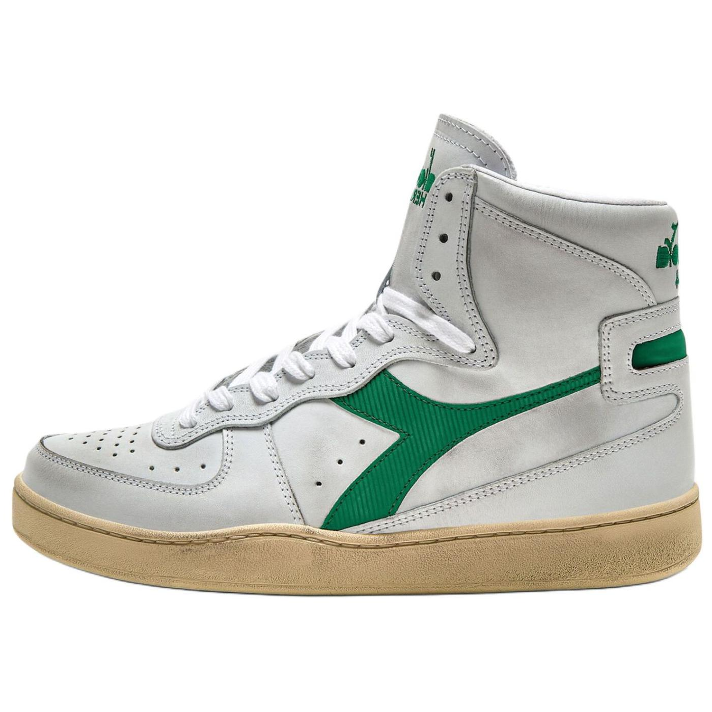 Buy Diadora Mi Basket Bekas 'Putih Hijau Zamrud' 201-158569-C6834