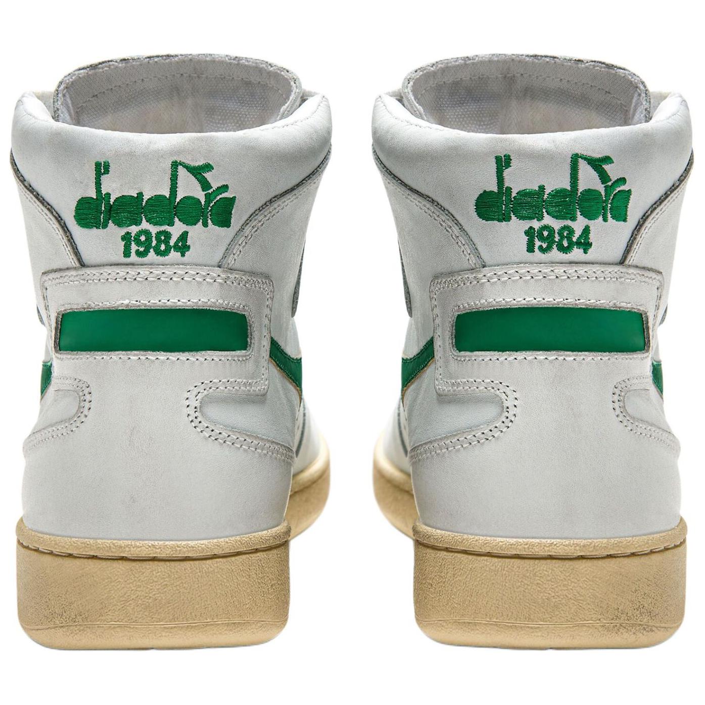 Diadora Mi Basket Used 'White Verdant green' 圖 5