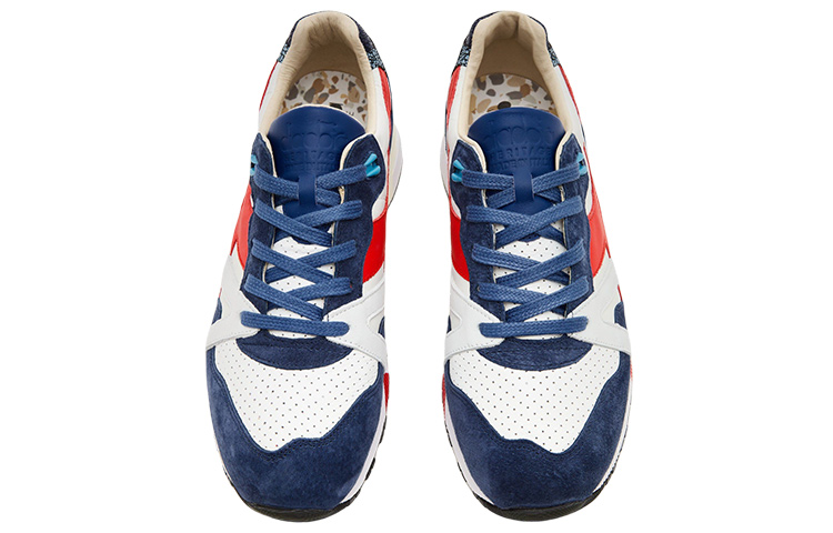 Shop ディアドラ N9000 イタリア製 白/紺 201-177990-C8186