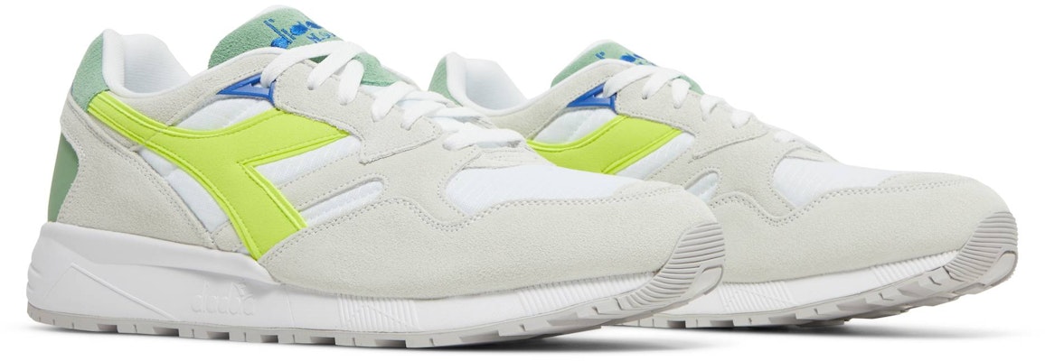 Diadora N9002 Bola 'Putih Hijau Asam' 501-178368-C2416 Cheap Diadora N9002 Bola 'Putih Hijau Asam' 501-178368-C2416
