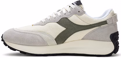 Diadora Race Retro Low-Top Running Shoes White Gray 501.179801C7901 Diadora Race Retro Low-Top Running Shoes White Gray 501.179801C7901