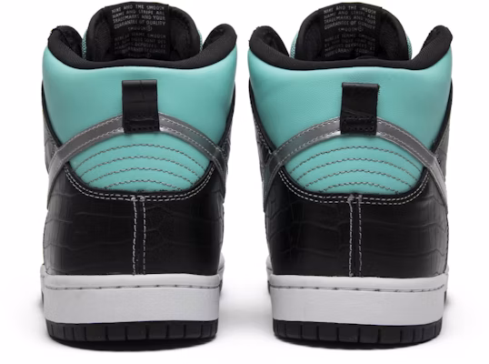 Diamond Supply Co. x Nike SB Dunk High Premium 'Tiffany' 653599-400 Details for Diamond Supply Co. x Nike SB Dunk High Premium 'Tiffany' 653599-400