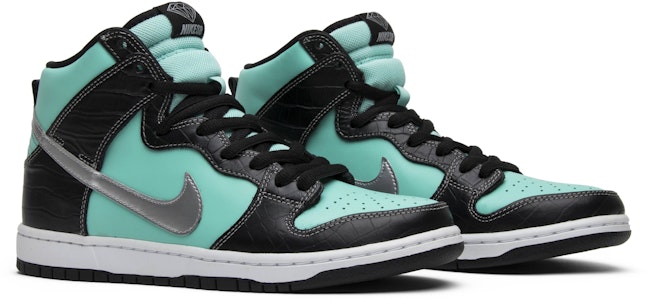 Diamond Supply Co. x Nike SB Dunk High Premium 'Tiffany' en Español. 653599-400 Cheap Diamond Supply Co. x Nike SB Dunk High Premium 'Tiffany' en Español. 653599-400