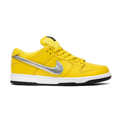 Diamond Supply Co. Nike SB Dunk Low Pro 'Canary Diamond' (Family & Friends)