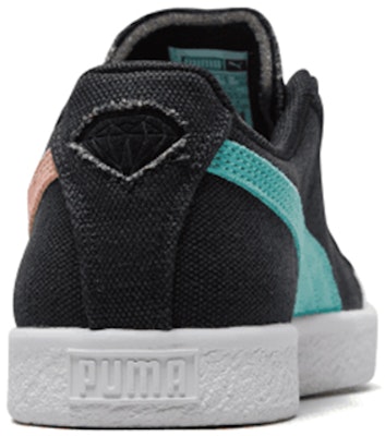 Diamond Supply Co. x PUMA Clyde Court 鑽石聯名款 防滑減震 低幫 板鞋 男女同款 黑橘色 Shop Diamond Supply Co. x PUMA Clyde Court 鑽石聯名款 防滑減震 低幫 板鞋 男女同款 黑橘色
