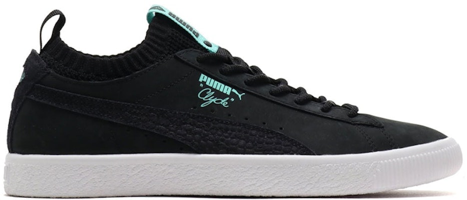 Diamond Supply Co. x Puma Clyde Sock Lo Diamond Black 365653 01