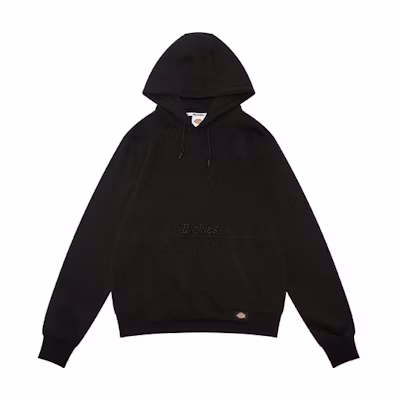 Dickies 3D Embroidered Logo Hoodie Black DK009445BLK