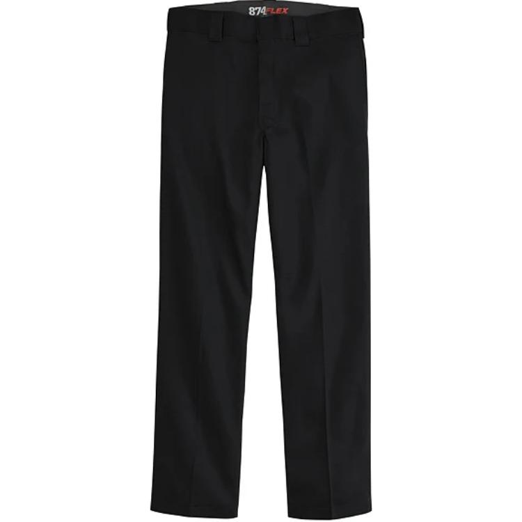 Dickies 874 FLEX Straight Fit Work Pants Solid Color Casual Trousers 874F-BK
