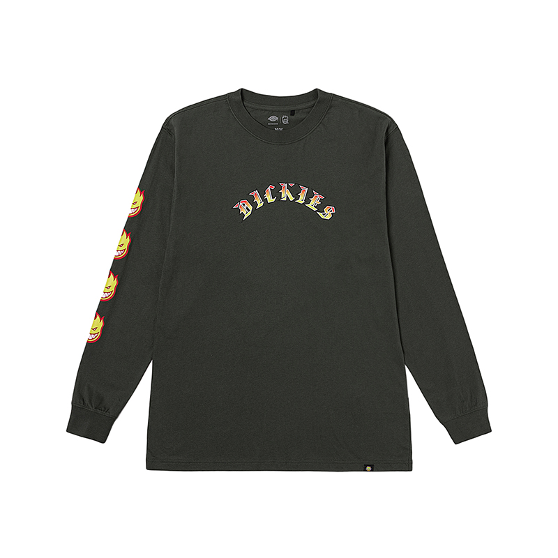 Dickies × SPITFIRE Casual Unisex Sweatshirt DK0A86640OG