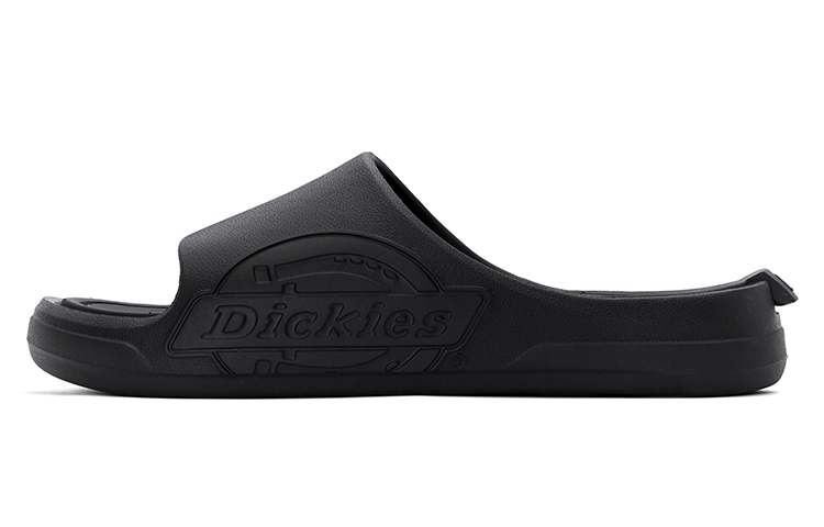Dickies All-Black Slip-Resistant Soft Sole Casual Slide Sandals 232M50LXS85A All Black