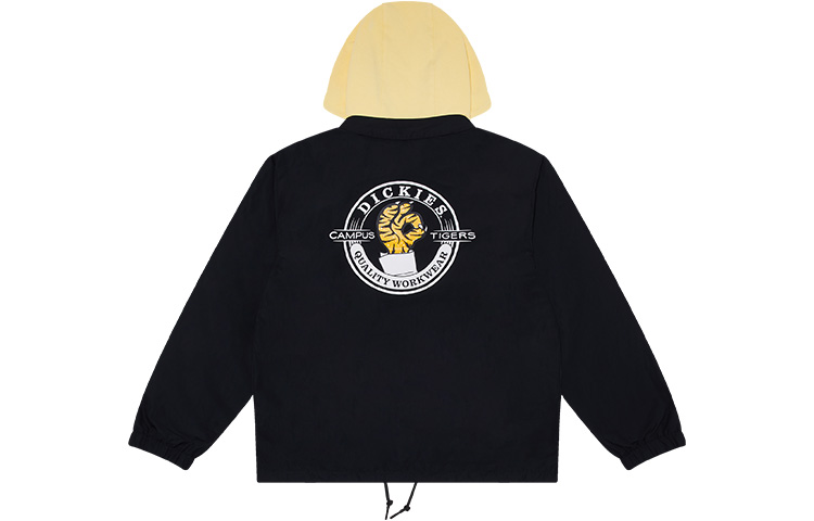 Dickies Back Print Hooded Jacket Unisex - Black DK010104BLK