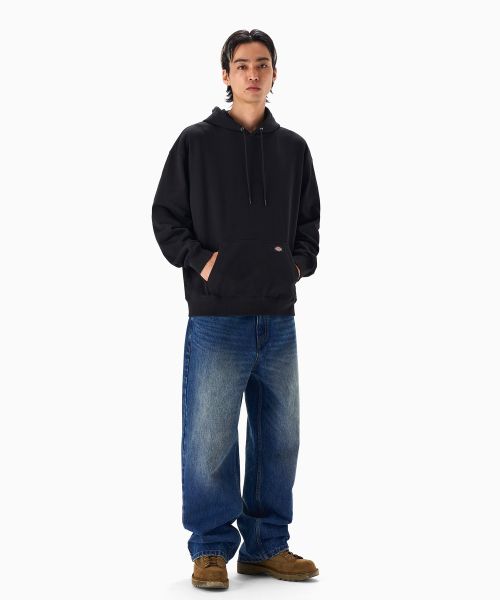 Details for Dickies Back Tree Logo Hoodie Black DKFTK9A02BK