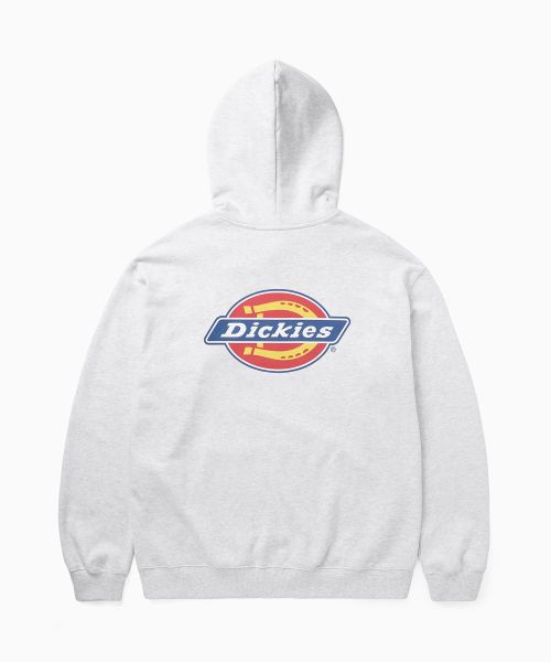 Dickies Back Tree Logo Hoodie Light Grey Melange DKFTK9A02LM