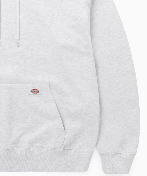 Shop Dickies 後背樹形 Logo 帽T 淺灰麻花色 DKFTK9A02LM