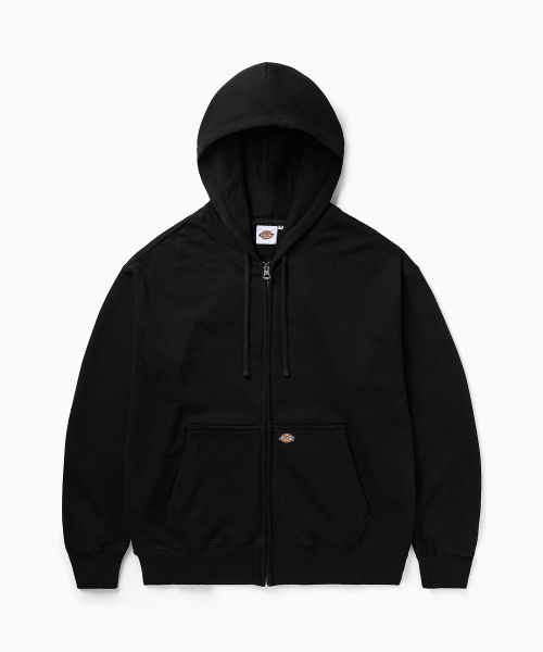 Dickies Basic Logo Hoodie Zip-Up Black DIKU252LRZH003BK0