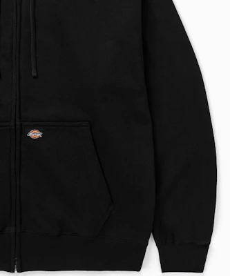 Dickies Basic Logo Hoodie Zip-Up Black DIKU252LRZH003BK0 Shop Dickies Basic Logo Hoodie Zip-Up Black DIKU252LRZH003BK0