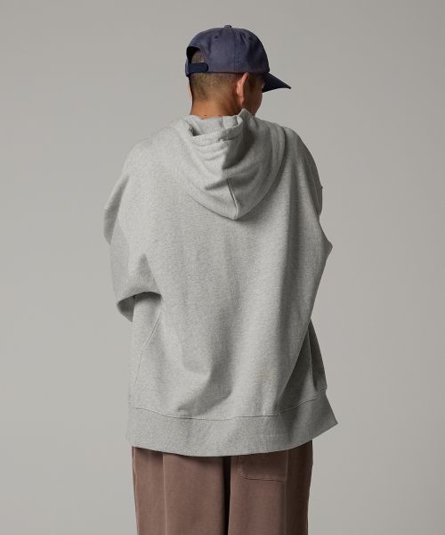 Sizing Dickies Basic Logo Hoodie Zip-Up Melange Gray DIKU252LRZH003GR0