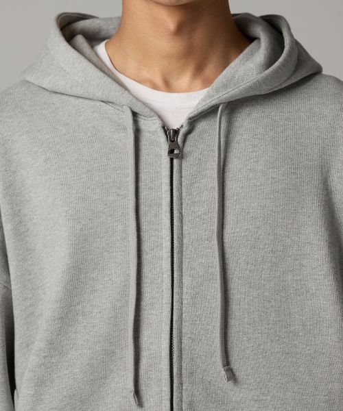 Cheap Dickies Basic Logo Hoodie Zip-Up Melange Gray DIKU252LRZH003GR0