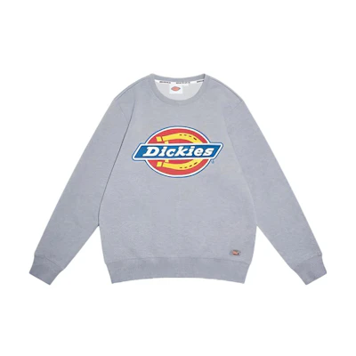 Dickies Big Logo Pullover Sweatshirt Mid Ash Gray DK008714A-CQ8