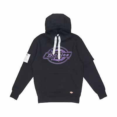 Dickies Black Dual-Layered Pullover Hoodie DK007406CC2
