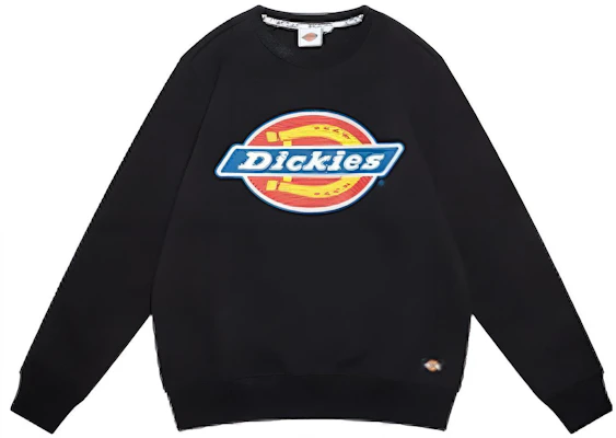 Dickies 黑色加絨標誌圓領套頭衛衣 DK009474BLK Buy Dickies 黑色加絨標誌圓領套頭衛衣 DK009474BLK