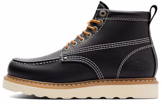 Dickies Black Goodyear Welt Casual Leather Work Boots Martin Style 194M50LXS342 Fleece-Lined Dickies Black Goodyear Welt Casual Leather Work Boots Martin Style 194M50LXS342 Fleece-Lined