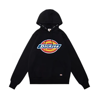 Dickies Black Hoodie with Logo Print DK009473BLK