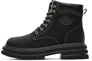 Dickies Black Leather Outdoor Boots - Durable, Warm & Stylish 224M50LXS89M Black Fleece-Lined Model Dickies Black Leather Outdoor Boots - Durable, Warm & Stylish 224M50LXS89M Black Fleece-Lined Model