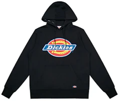 Dickies Black Logo Print Hoodie DK008715BLK Dickies Black Logo Print Hoodie DK008715BLK