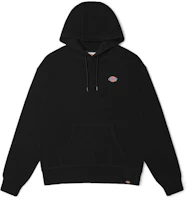 Dickies Black Plain Casual Long-Sleeve Pullover Hoodie DK010945BLK Dickies Black Plain Casual Long-Sleeve Pullover Hoodie DK010945BLK