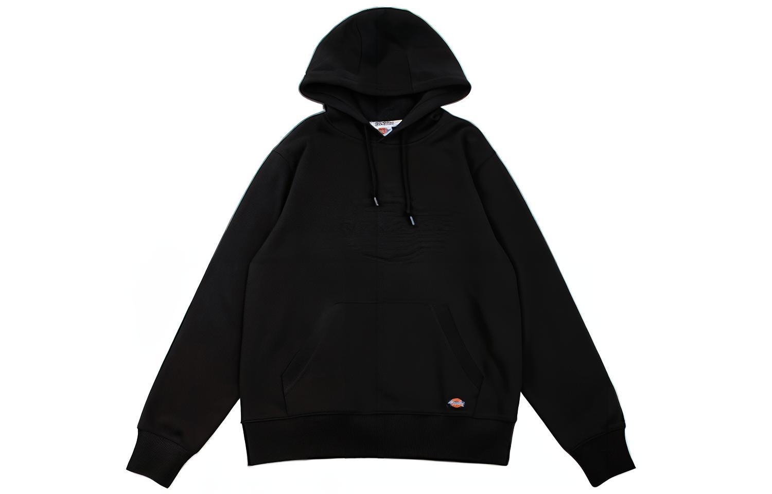 Dickies Black Sweatshirt with Embroidered Patches DK008086BLK