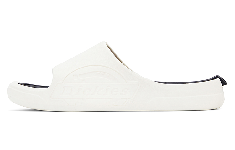 Dickies Black White Slide Sandals Lightweight Casual Beachwear Slippers 232M50LXS85B Black and White