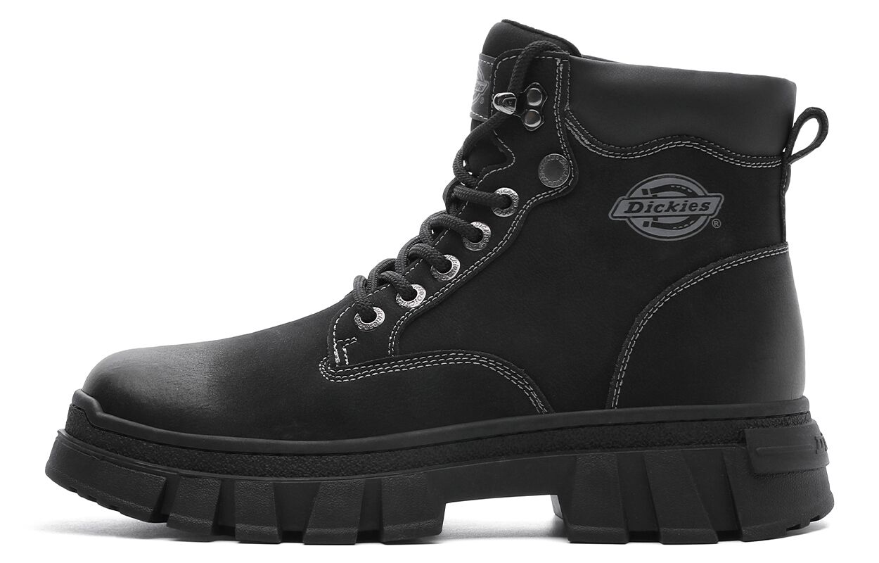 Dickies Black Winter Martin Boots - Durable, Lightweight, Retro Style. 243M50LXS35BM Black