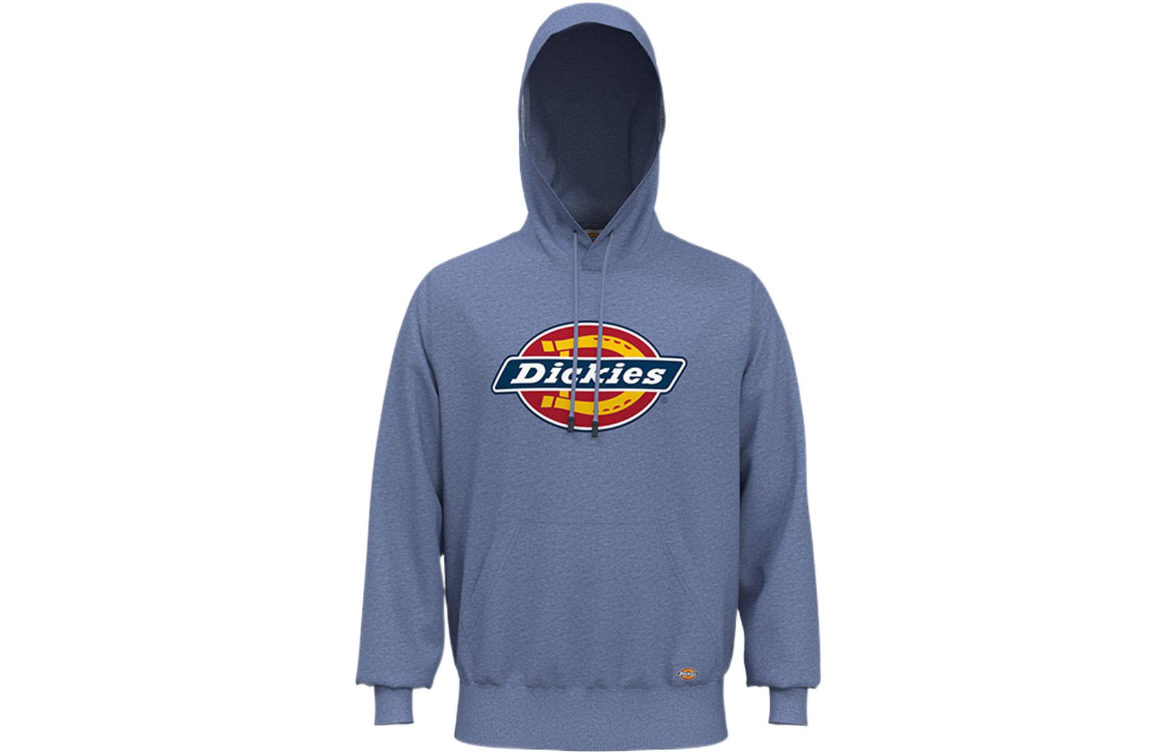 Dickies Blue Logo Printed Hoodie DK008715C491
