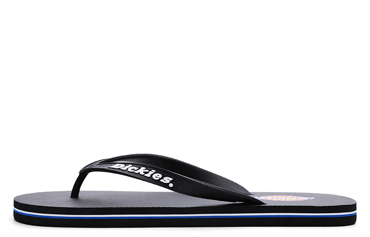 Dickies Breathable Rubber Sole Flip Flops 212N50LXS49 Black