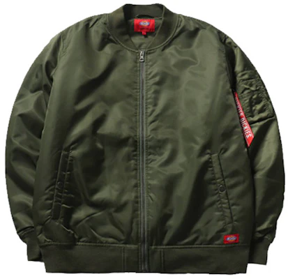 Dickies 明亮肩帶飛行夾克 橄欖綠 DK007003CV3 Buy Dickies 明亮肩帶飛行夾克 橄欖綠 DK007003CV3