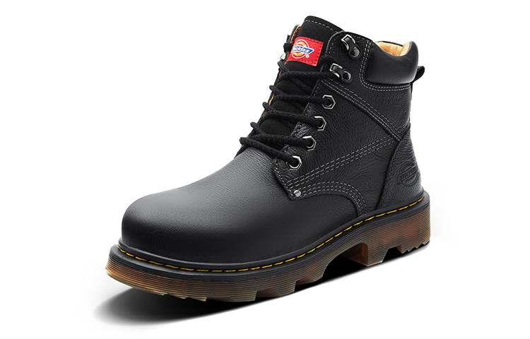 Dickies British Motorcycle Martin Boots 'Black' 圖 2