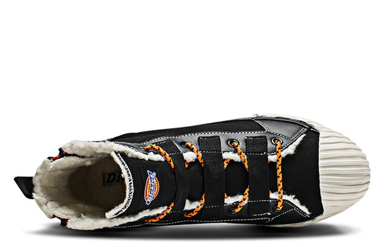 Lookbook Dickies Canvas Sneaker 'Fleece-Lined Black' 204N50LXS52M