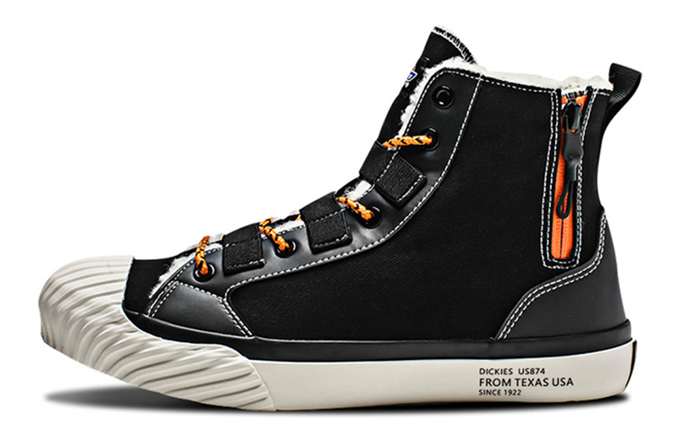 Dickies Canvas Sneaker 'Fleece-Lined Black' 204N50LXS52M