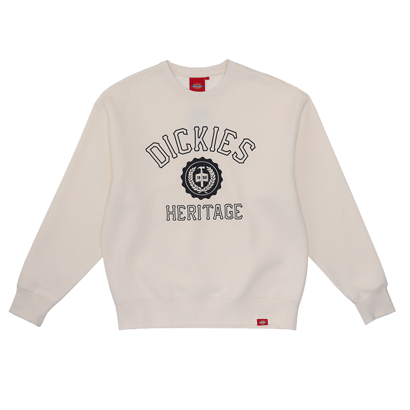 Dickies Casual Crewneck Sweatshirt with Letter Design DK012603C10